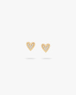 Make Your Move Pavé Heart Posts
