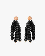 Black Fringe Earrings