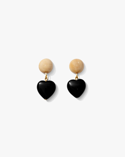 ピアス [Clare V.]Heart Drop Earrings Clare V. Heart Drop Earrings | Shopbop