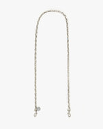 Silver Box Chain Crossbody Strap