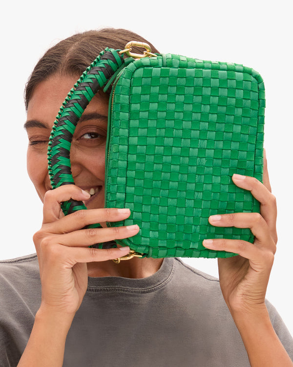 Braided Top Handle on Midi Sac