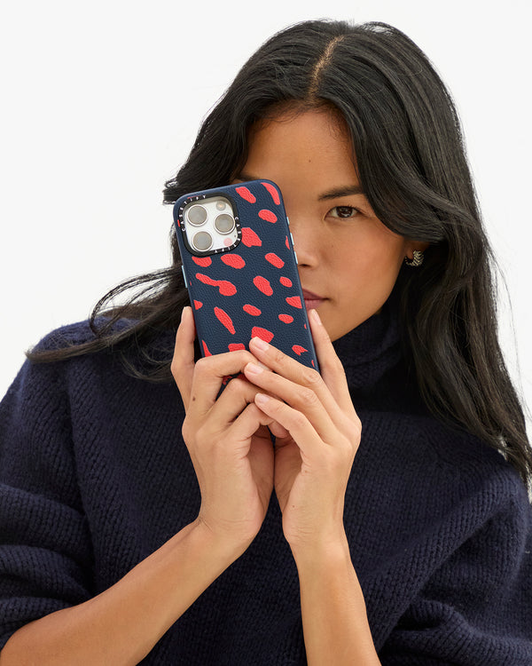 Sandra holding iPhone Case