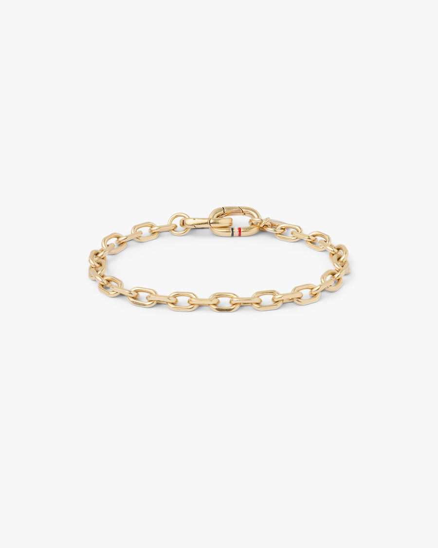 Charm Chain Bracelet side view