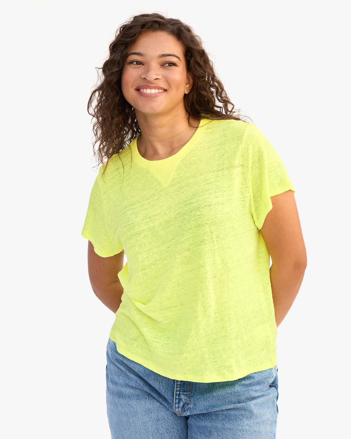 Classic Tee on Jade