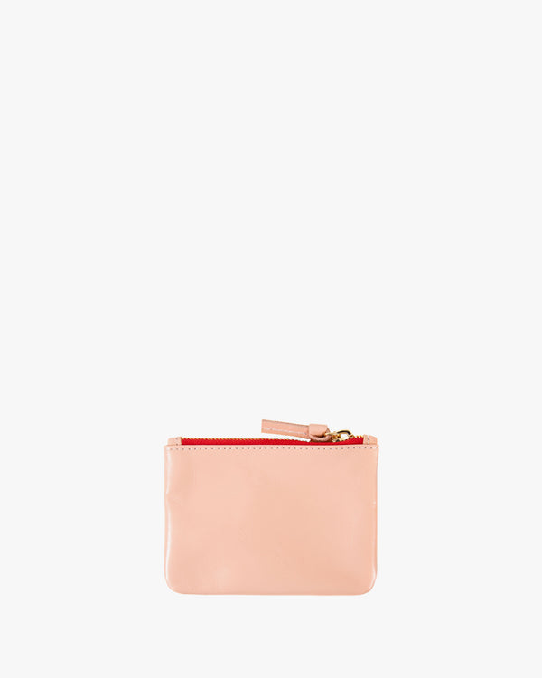Coral Coin Clutch - Back