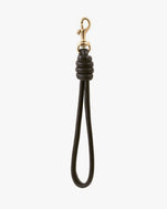 Black Cord Wristlet - Front