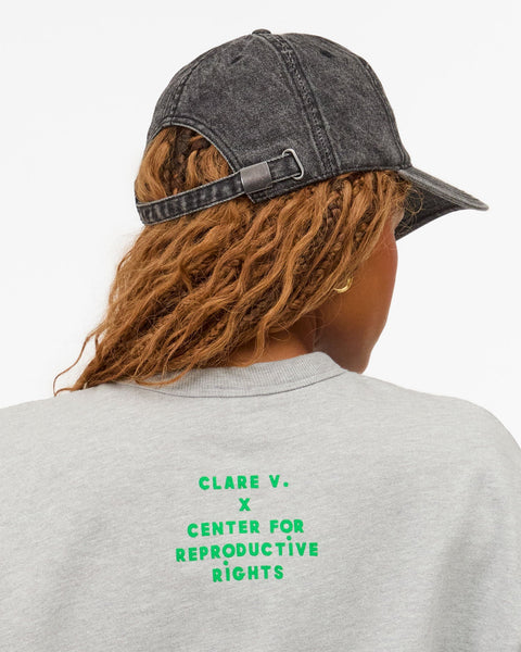 Denim Baseball Hat – Clare V.