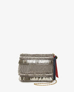 Silver Beaded Fringe Estelle