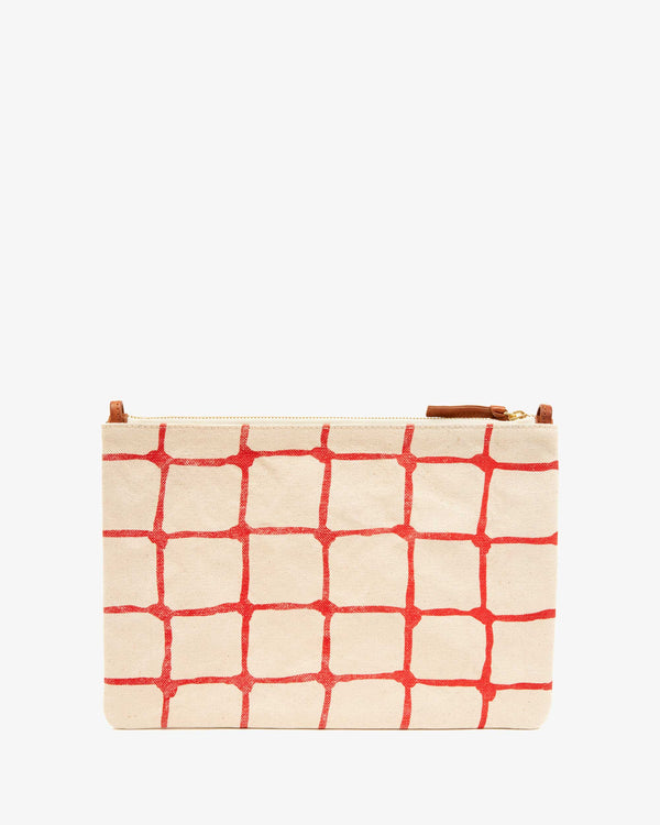 Flat Clutch w/ Tabs back