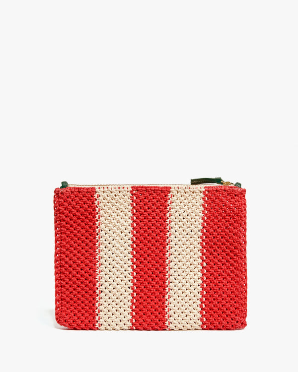 Flat Clutch w Tabs back view