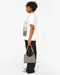 Shortie Strap on Flat Clutch w/ Tabs