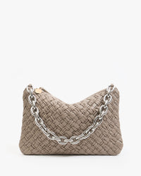 Flat Clutch with Shortie Strap