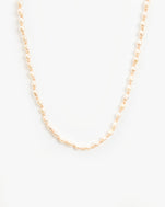 Close Up View of the Freshwater Rice Pearl Necklace