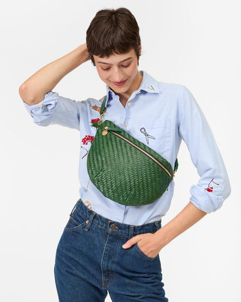 Claire V Belt Bag Clare V Checkered Fanny Pack Grande Fanny – Clare