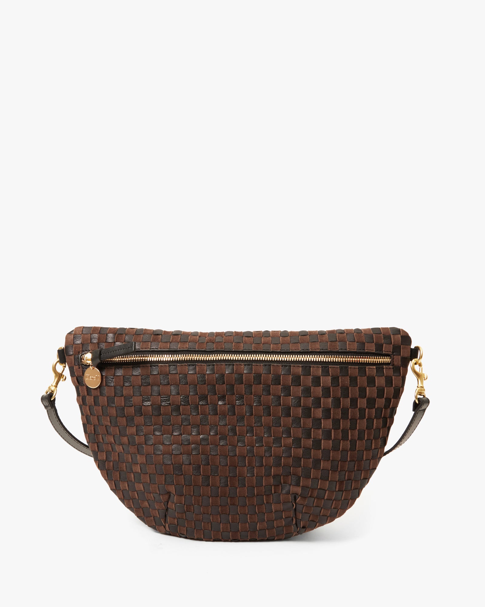 Black/Chocolate Woven Grande Fanny.