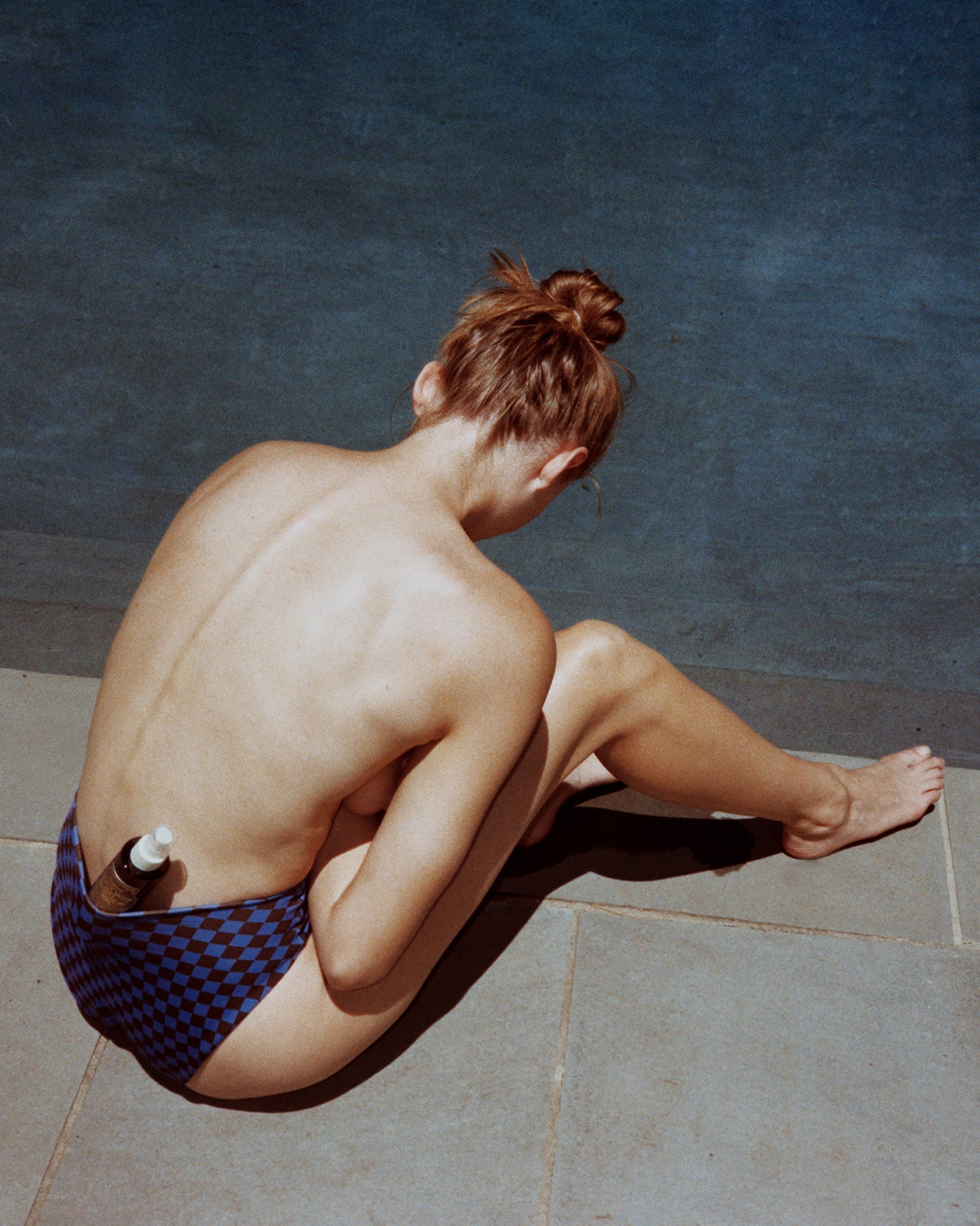 Hi Hi Bottom on model by the pool