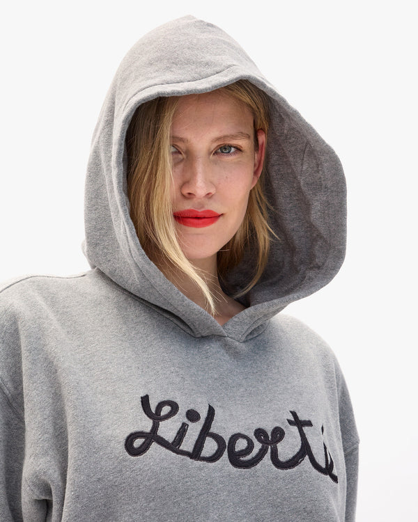 Hoodie Sweatshirt on Elle close up