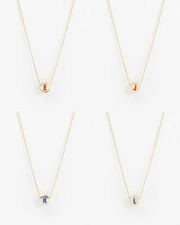 Initial Necklace ejkl