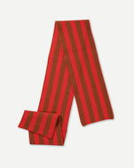 Poppy & Cumin Brushed Vertical Stripes Scarf