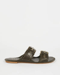 Double Buckle Slide side view
