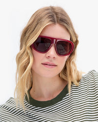 Elle wearing Jean-Luc Sunglasses