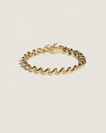 Kinn Studio Hampshire House Bracelet in 14k Yellow Gold.
