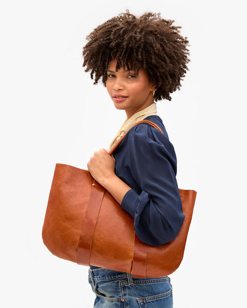 La Tropezienne Miel Tanned Leather – Clare V.