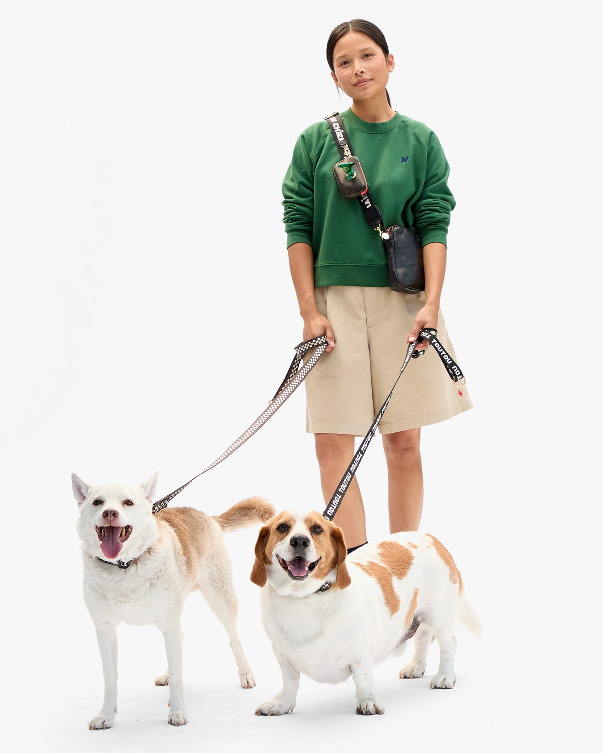 Maly with Poche Sportif and dogs