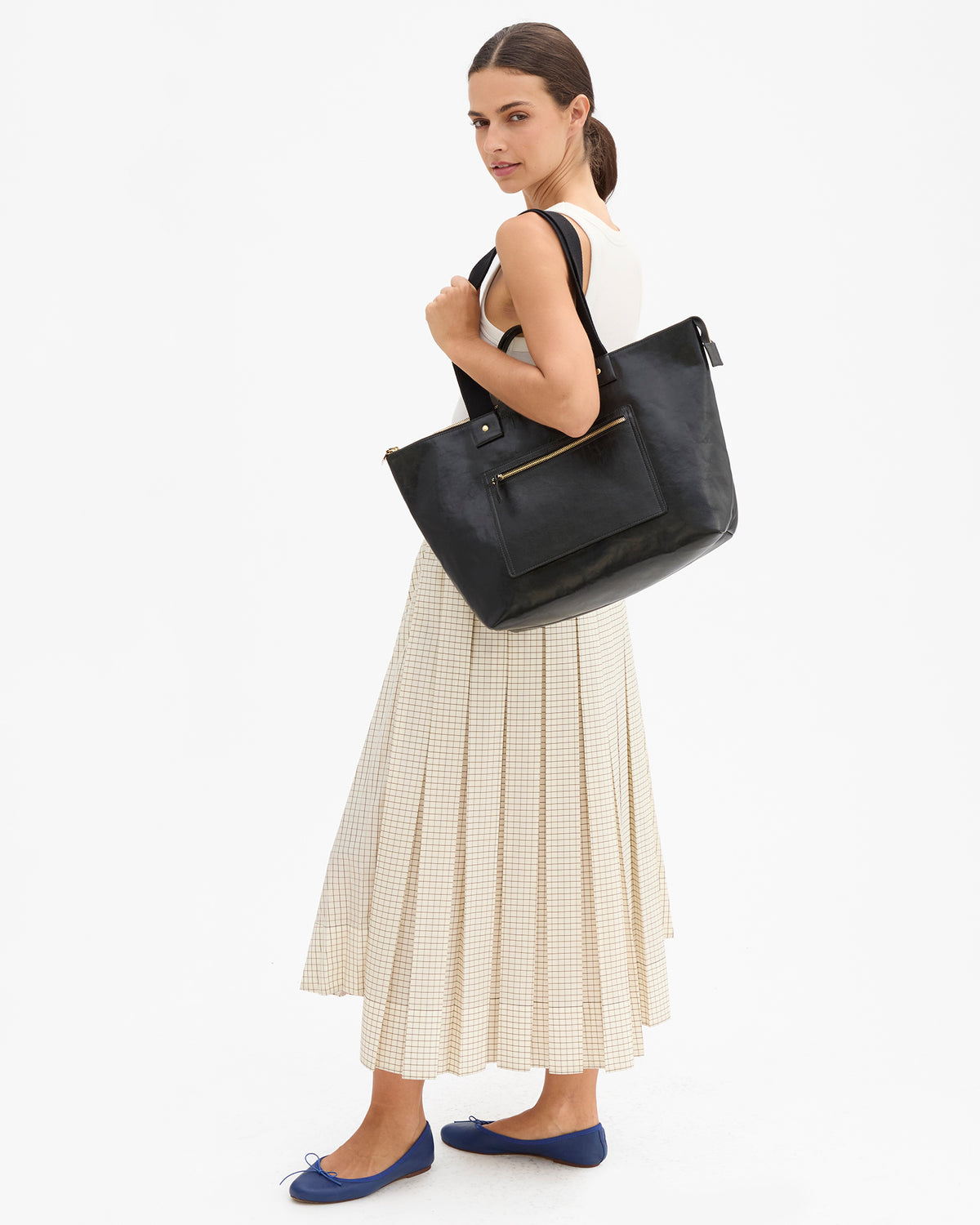 Le Zip Sac w Pocket as shoulder bag