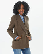 Steven Alan Linen Blazer in Tobacco