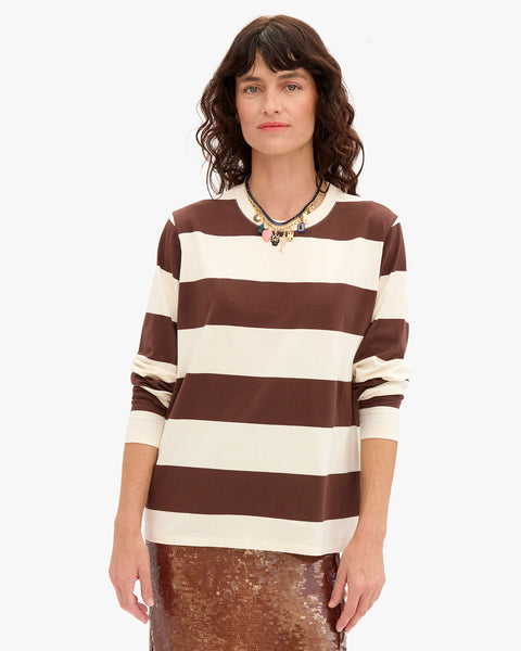 Aurafit V-Line Padded Longsleeve / 焦茶 Long Sleeve Tee – Clare V.