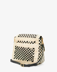 Louis Border Woven Checker back