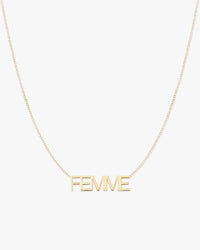 Maya Brenner Femme Necklace