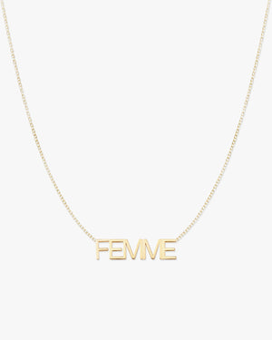 Maya Brenner Femme Necklace