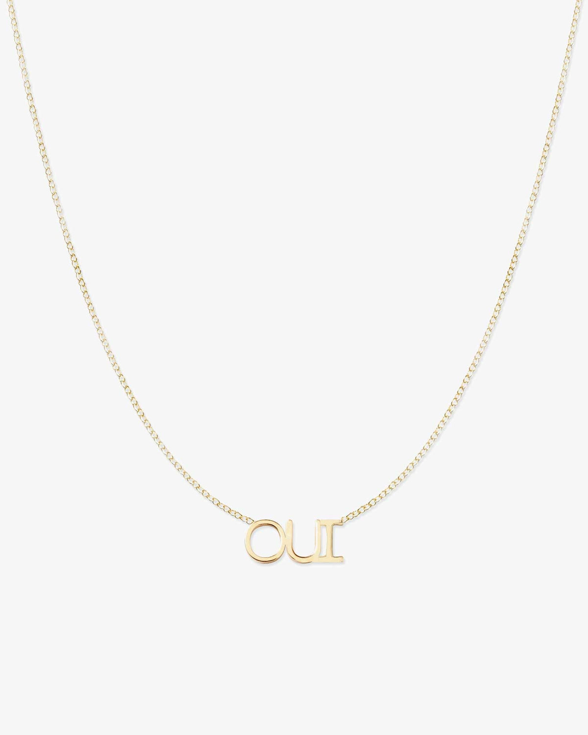 Maya Brenner Oui Necklace
