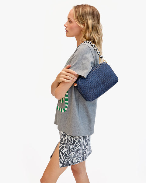 【Clare V.】ショルダーバッグ Snake Chain Crossbody Strap – Clare V.