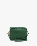 Evergreen Woven Zig-Zag Midi Sac