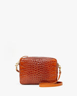 Cuoio Autumn Croco Midi Sac