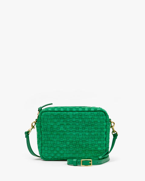 新品未使用 クラネ CLANE  FOREST SQUARE BAG LIVET BUCKET • GREEN FOREST