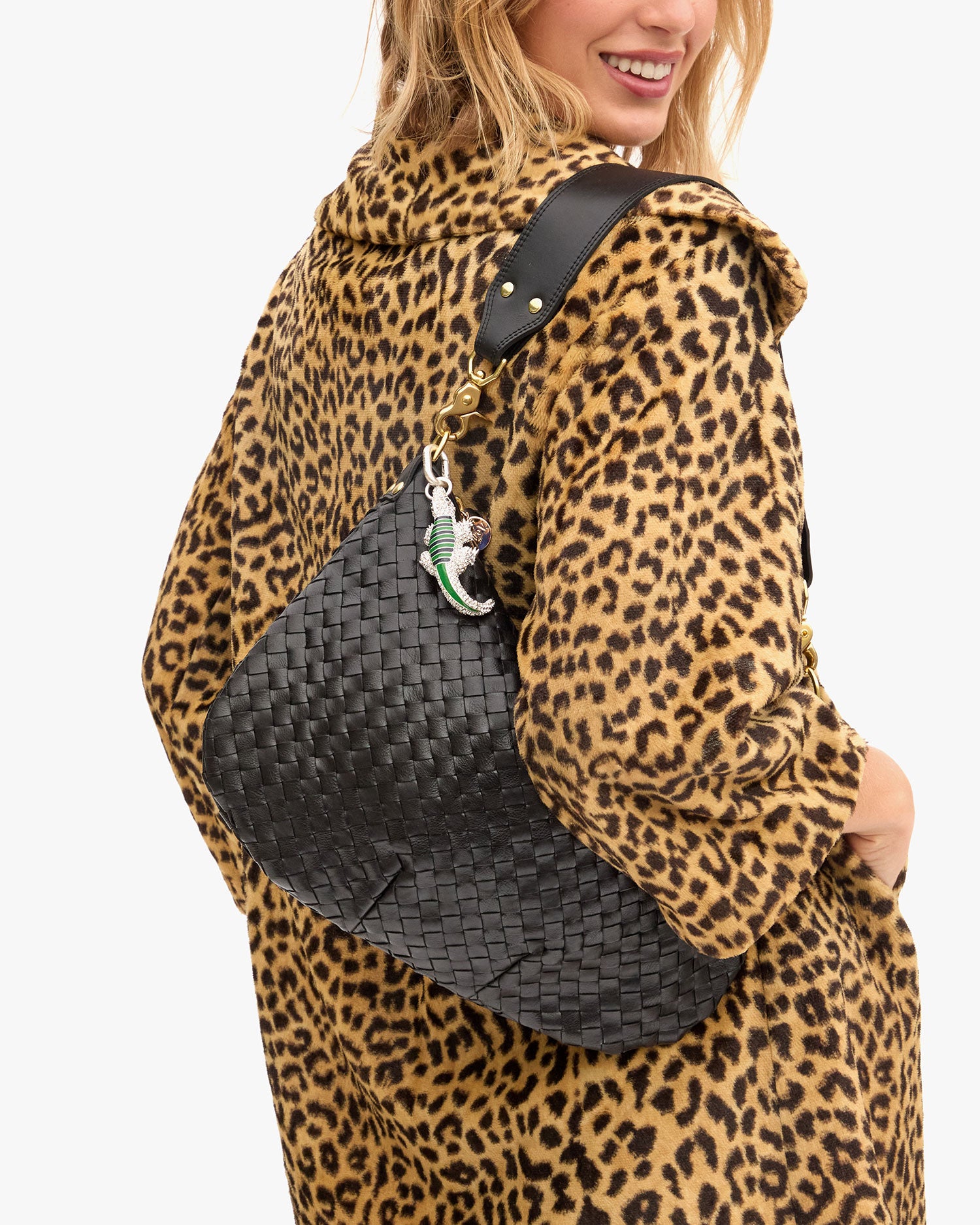 Alligator Fob on Moyen Messenger