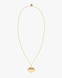 Mylar Heart Necklace full view