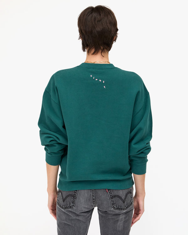 Oversized Sweatshirt back view