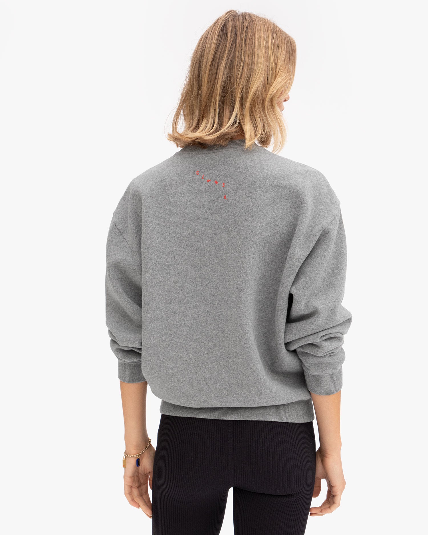 Oversized Sweatshirt back view