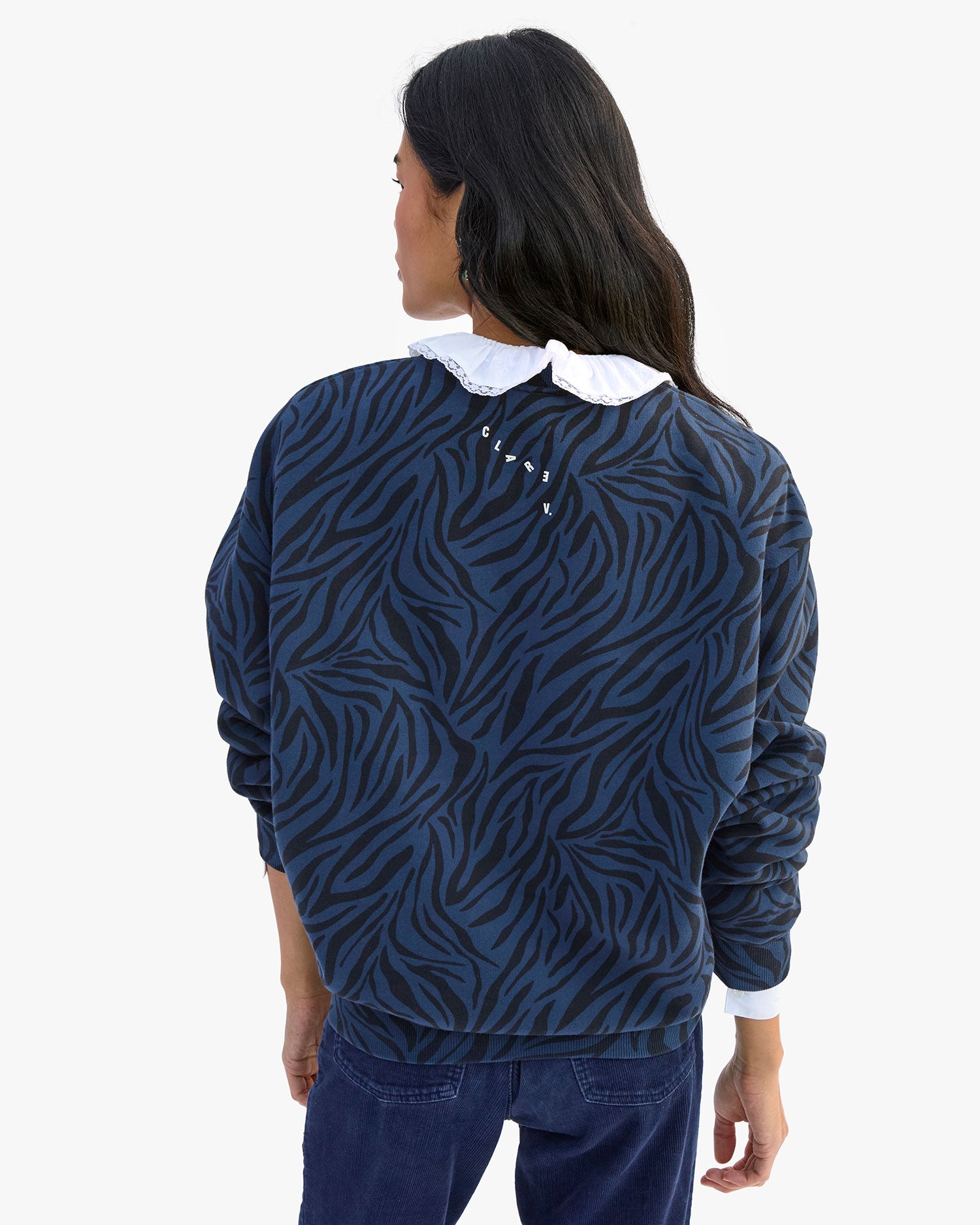 Oversized Sweatshirt back view