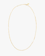 14k Gold Vermeil Paperclip Charm Chain