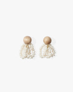 Pearl Cluster Earrings