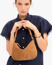 Laura holding Petit Moyen