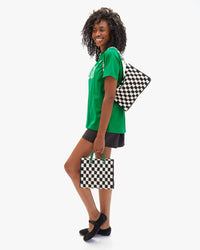 Petit Summer Simple Tote with Flat Clutch