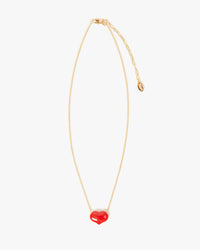 Petite Mylar Heart Necklace