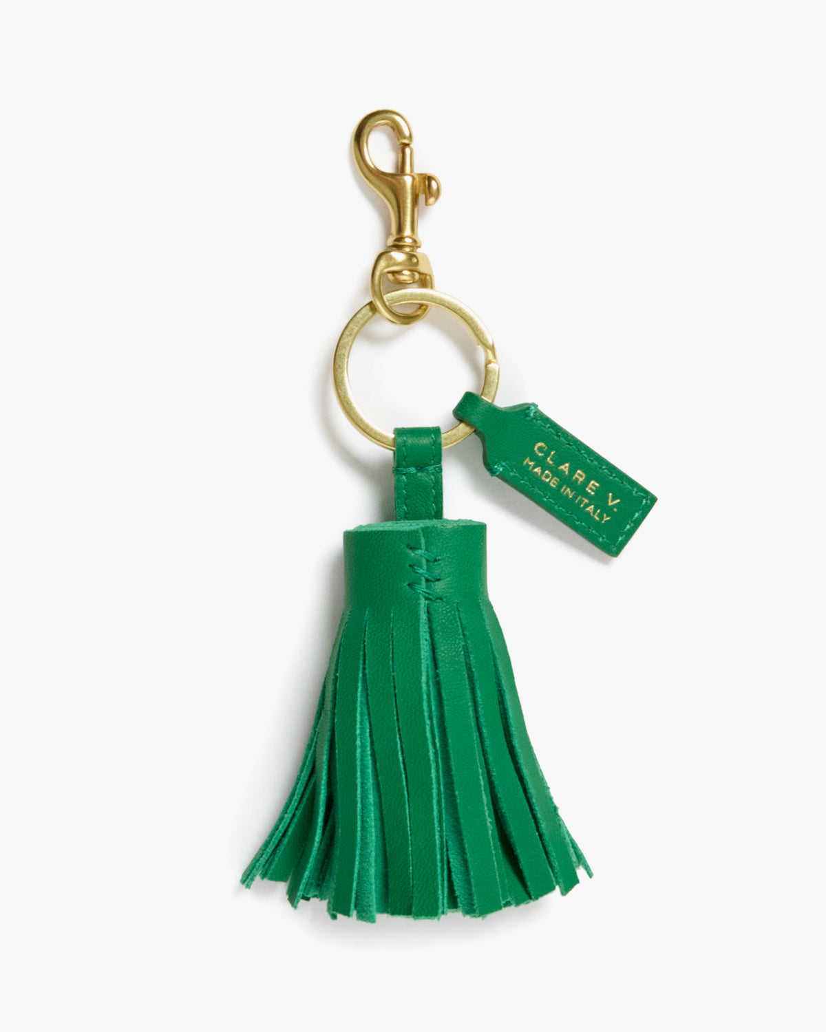 Pom Pom Tassel Keychain back view